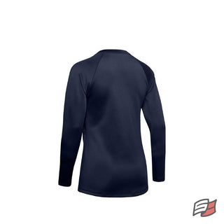 Chandail coldgear ajusté femme marine