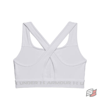 Top de sport Armour mid crossback femme