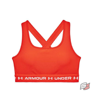 Armour mid crossback sports bra wmn's