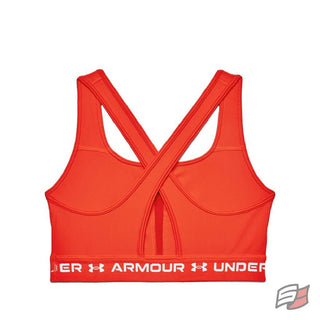 Armour mid crossback sports bra wmn's
