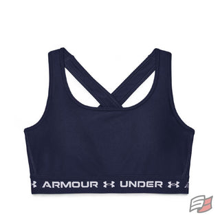 Armour mid crossback sports bra wmn's