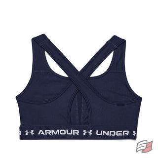 Armour mid crossback sports bra wmn's