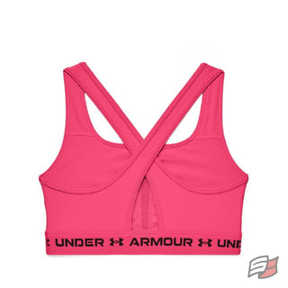 Armour mid crossback sports bra wmn's