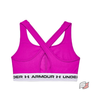Armour mid crossback sports bra wmn's