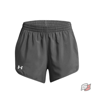 Ua fly-by unlined 3'' short wmn's