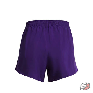 Ua fly-by unlined 3'' short wmn's