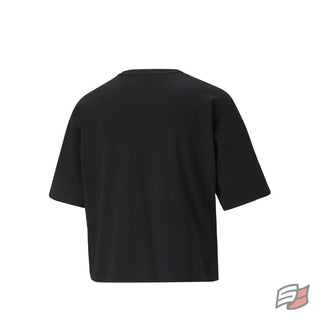 Ess cropped logo tee wmn's
