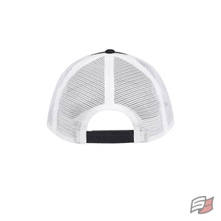Structured adjustable mesh cap