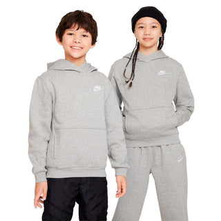 Nike club fleece hooded sweatshirt youth
