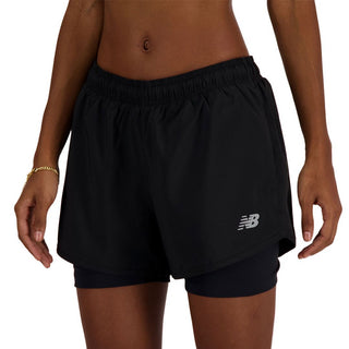 Short essentiel 2-en-1 3po femme