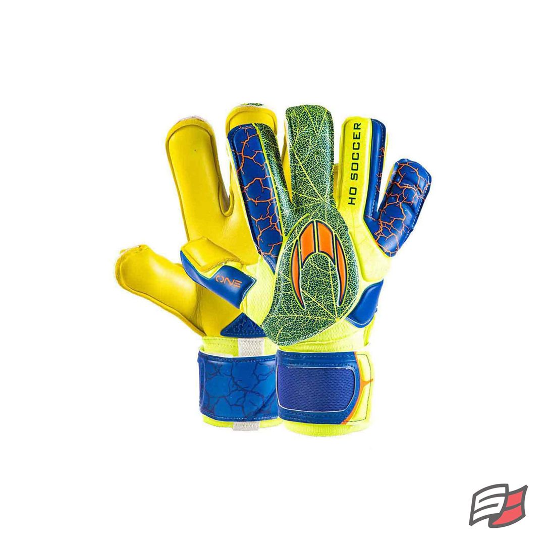 Gants one kontakt evolution ad lime/bleu