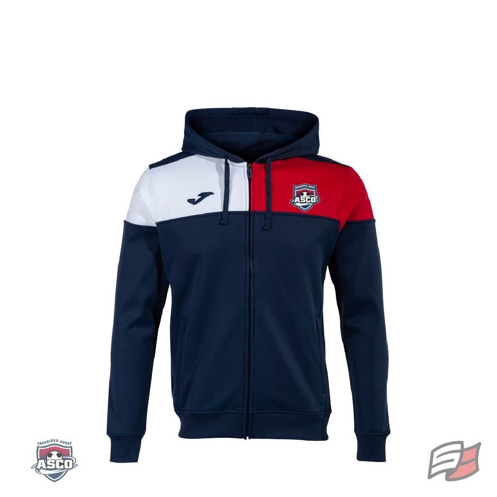 GILET À CAPUCHON CREW V