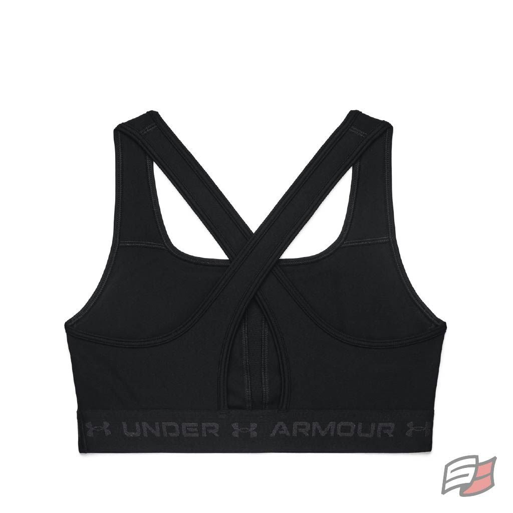 Armour mid crossback sports bra wmn's