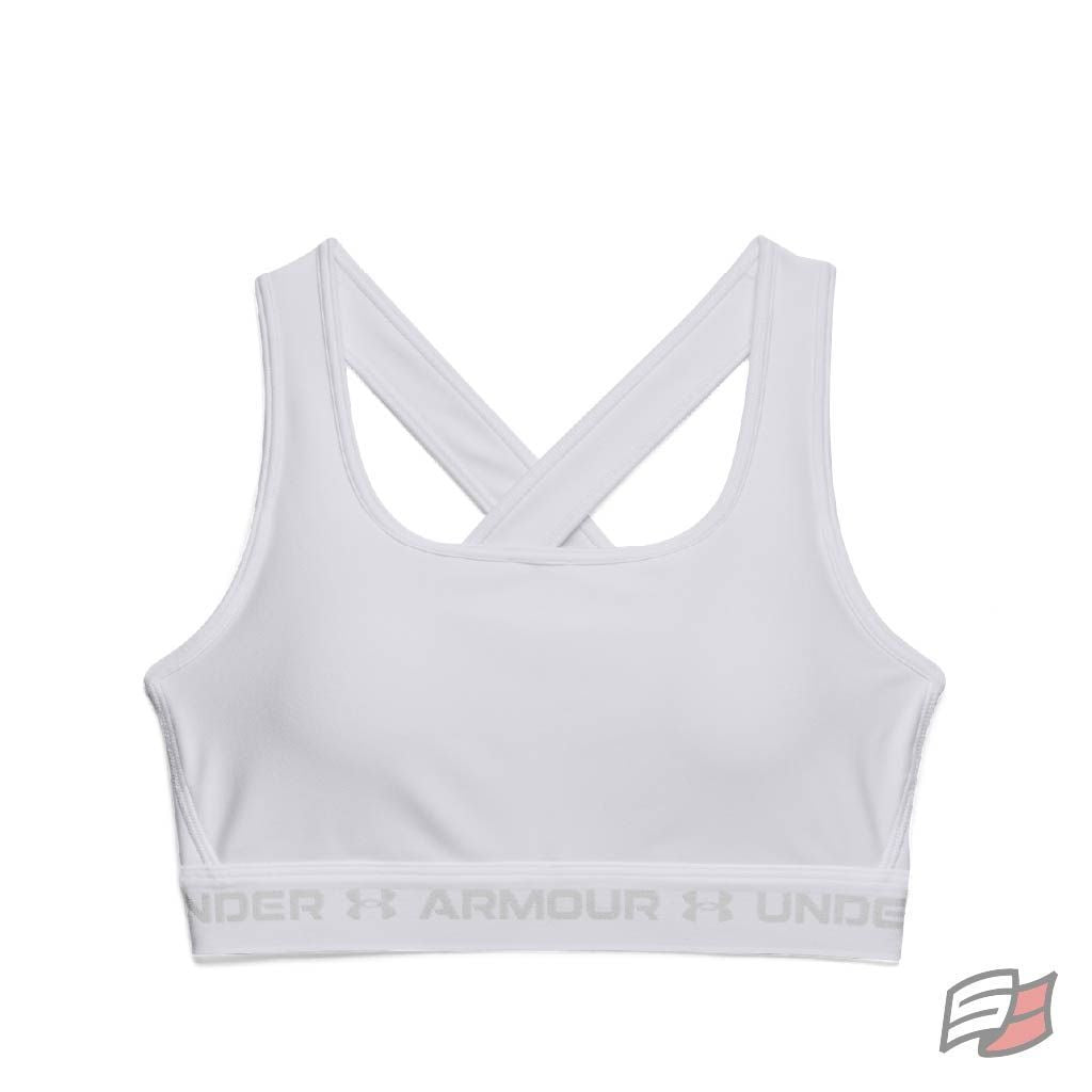 Armour mid crossback sports bra wmn's