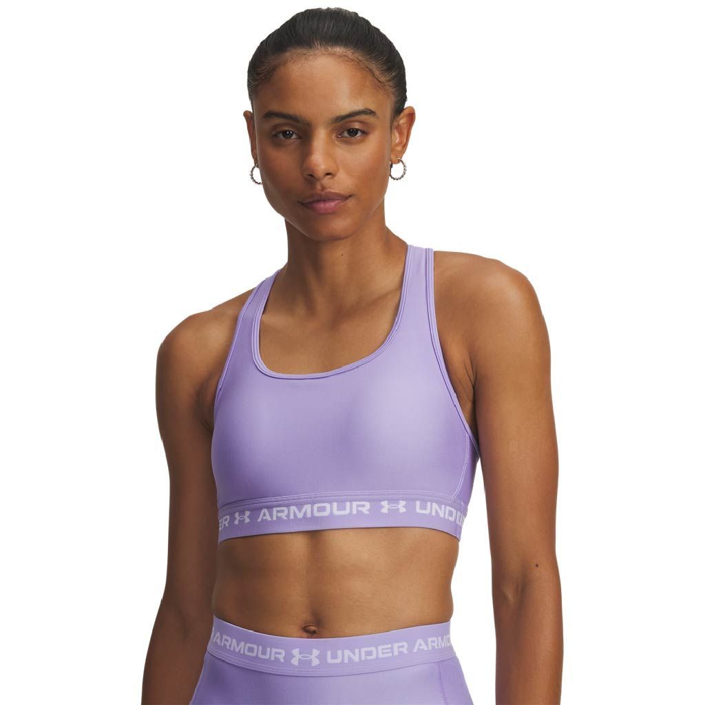 Top de sport armour mid crossback femme