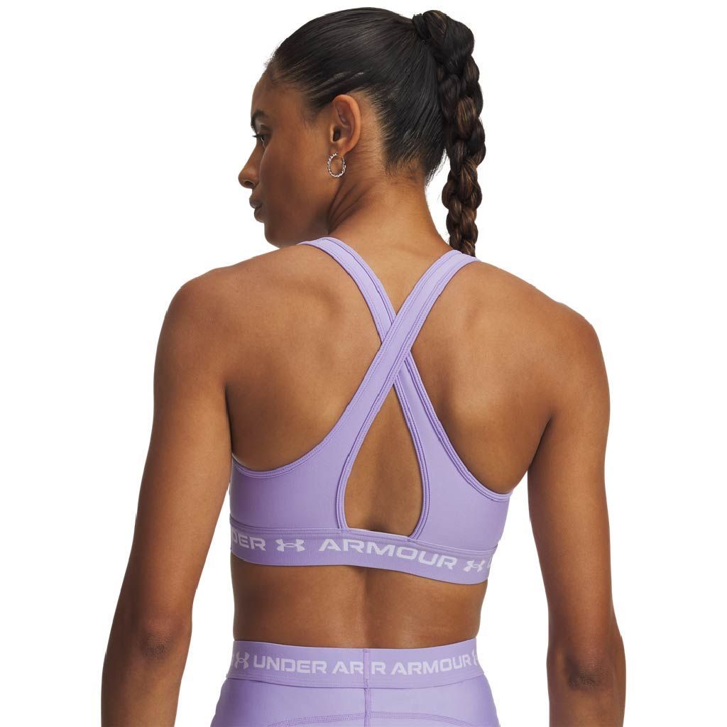 Top de sport armour mid crossback femme