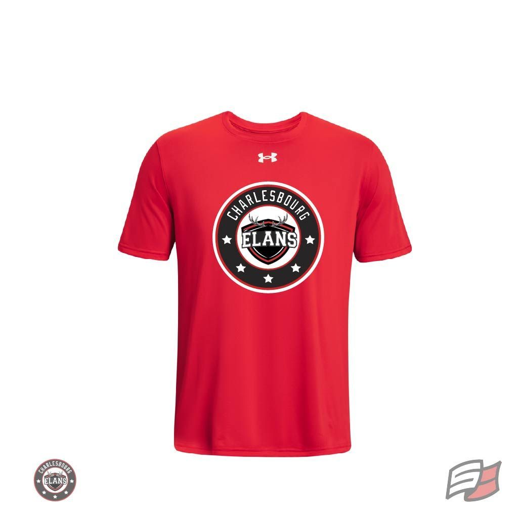 TSHIRT UA TECH TEAM M/C HOMME