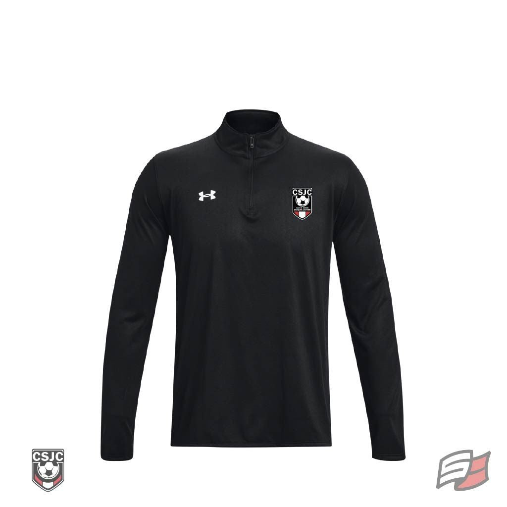 Gilet 1/4 zip m/l adulte noir