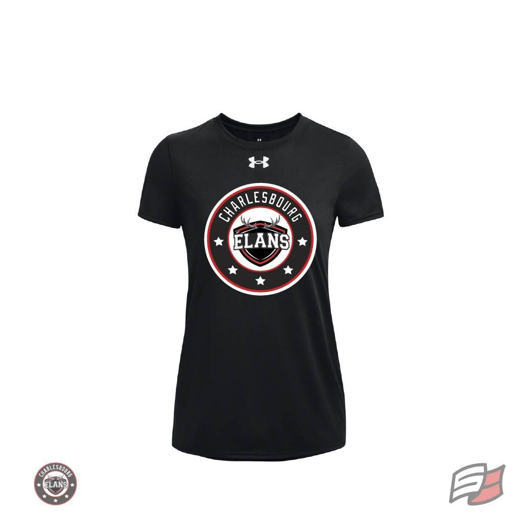 TSHIRT UA TECH TEAM M/C FEMME