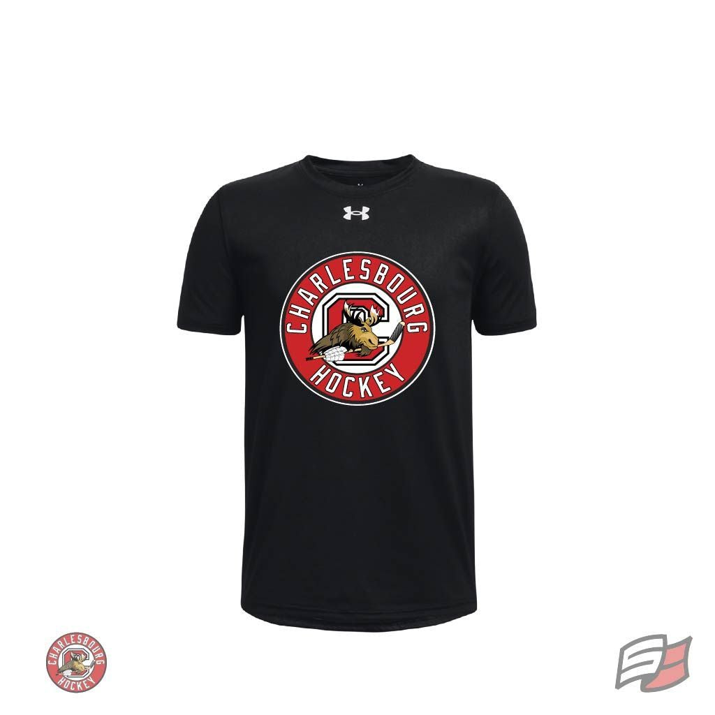 TSHIRT UA TECH TEAM M/C JUNIOR