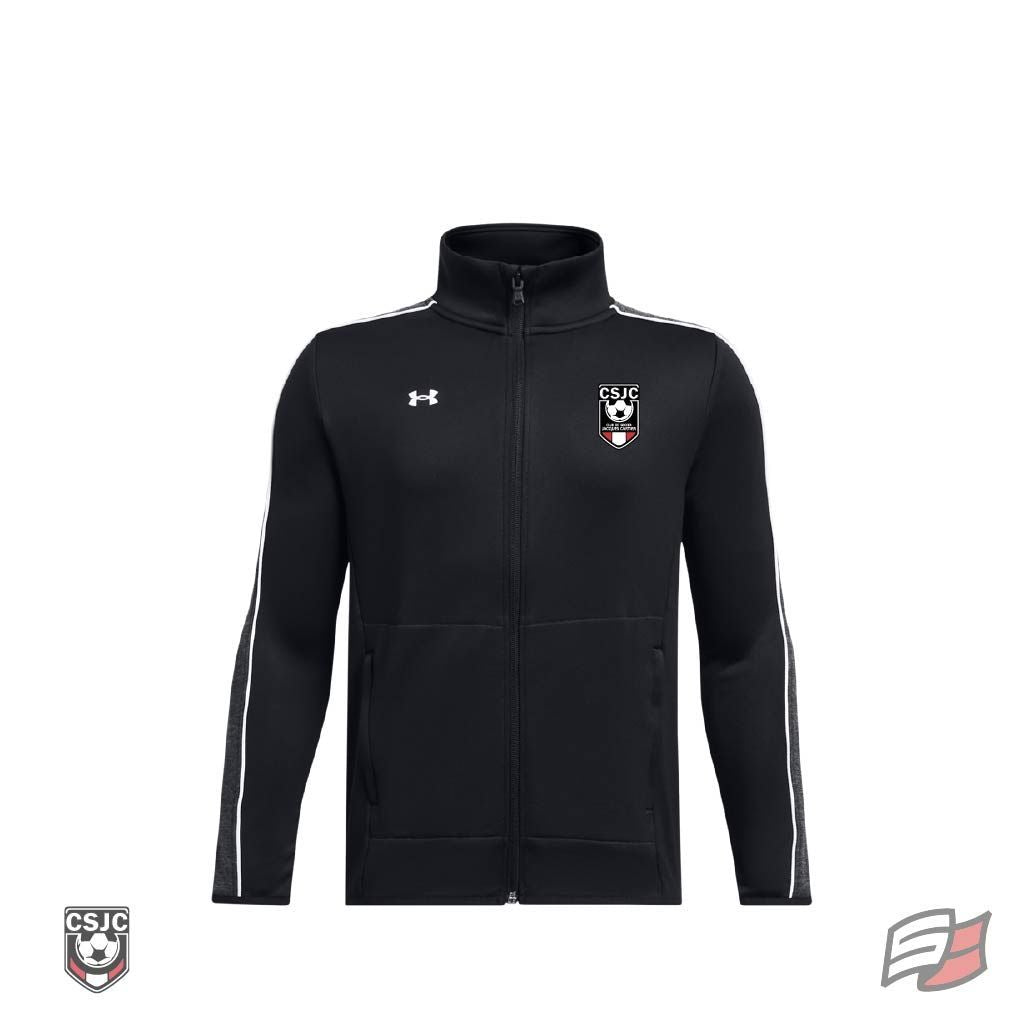 Veste warm-up junior noir