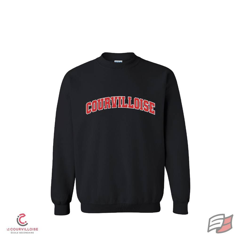 Crewneck vintage adulte - courvilloise