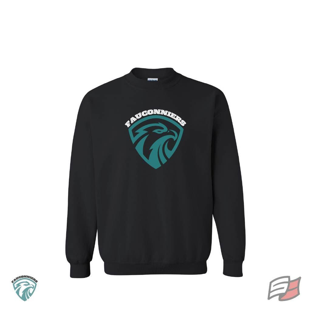 Molleton col rond ad fauconniers