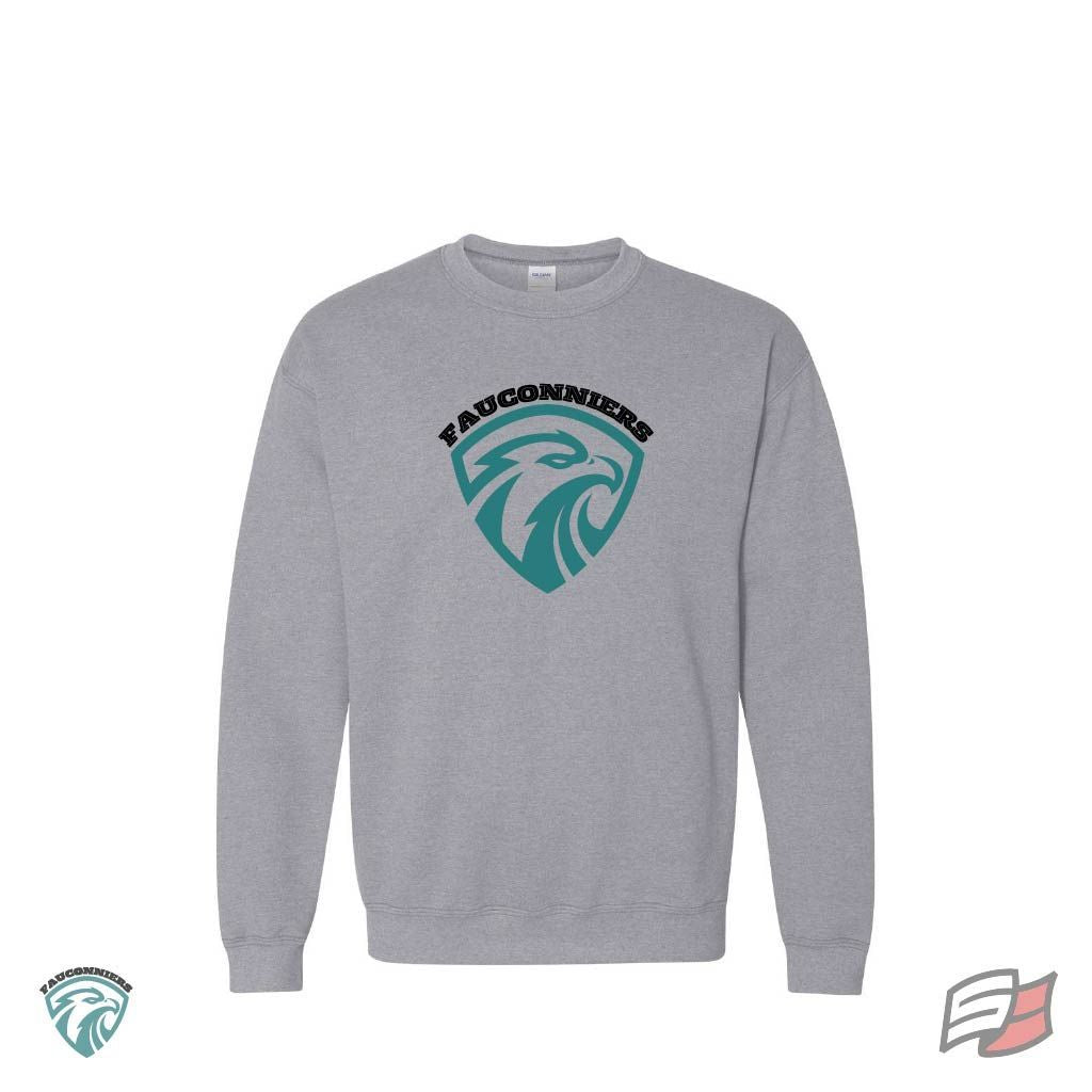 Molleton col rond ad fauconniers