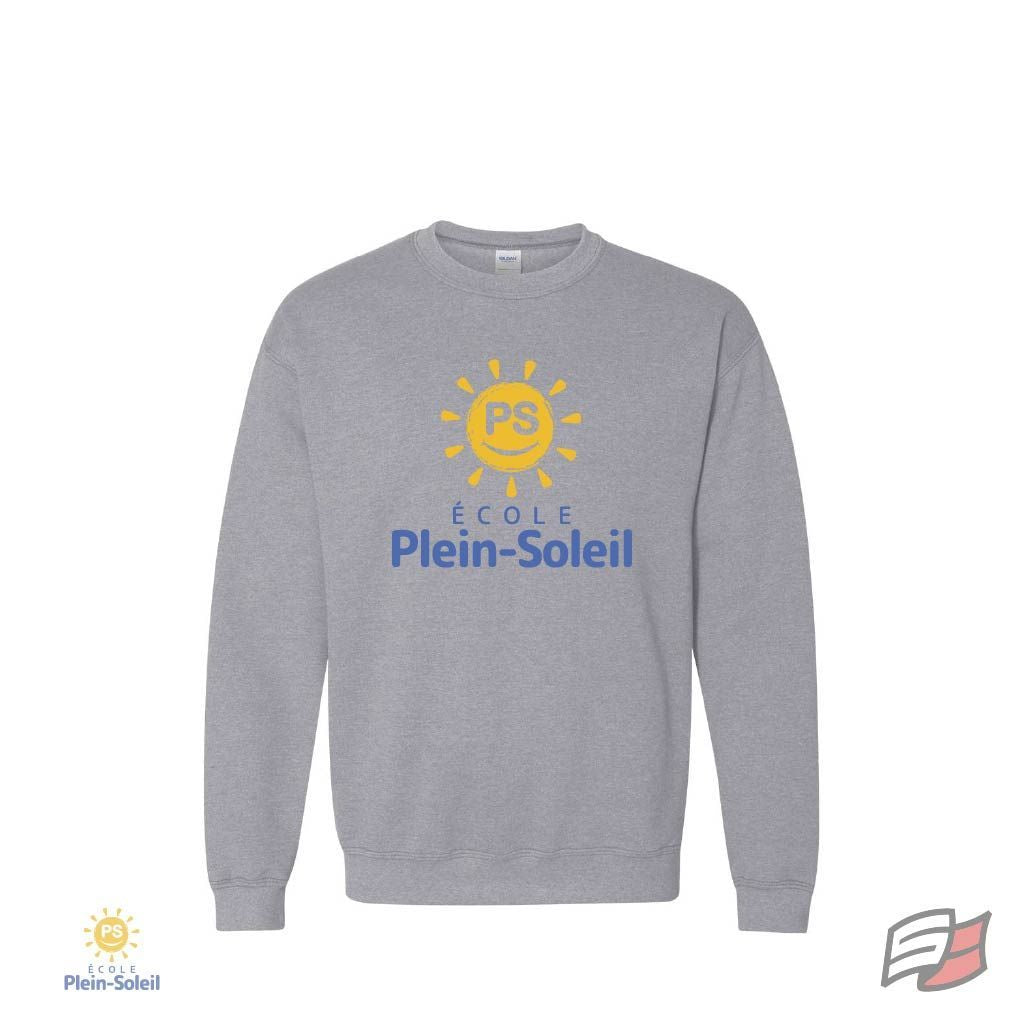 Molleton à col rond adulte