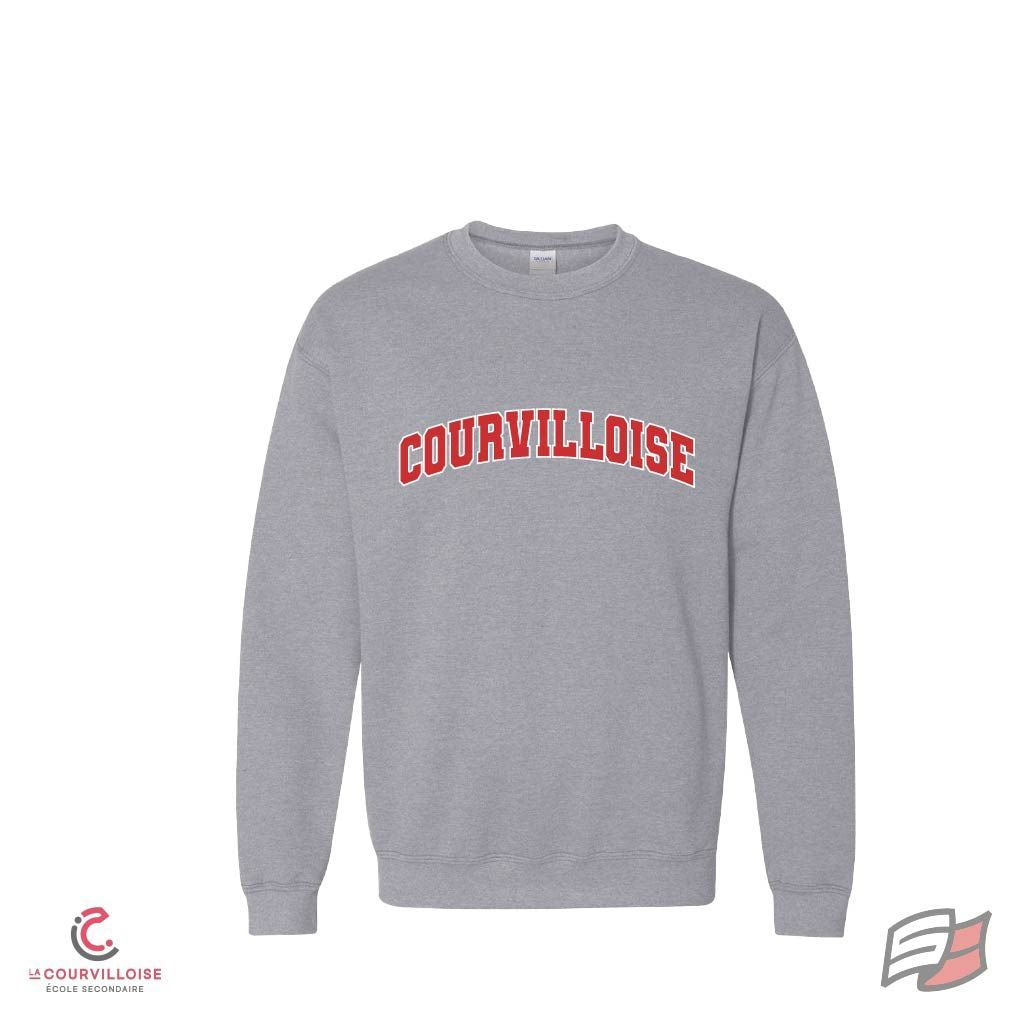 Crewneck vintage adulte - courvilloise