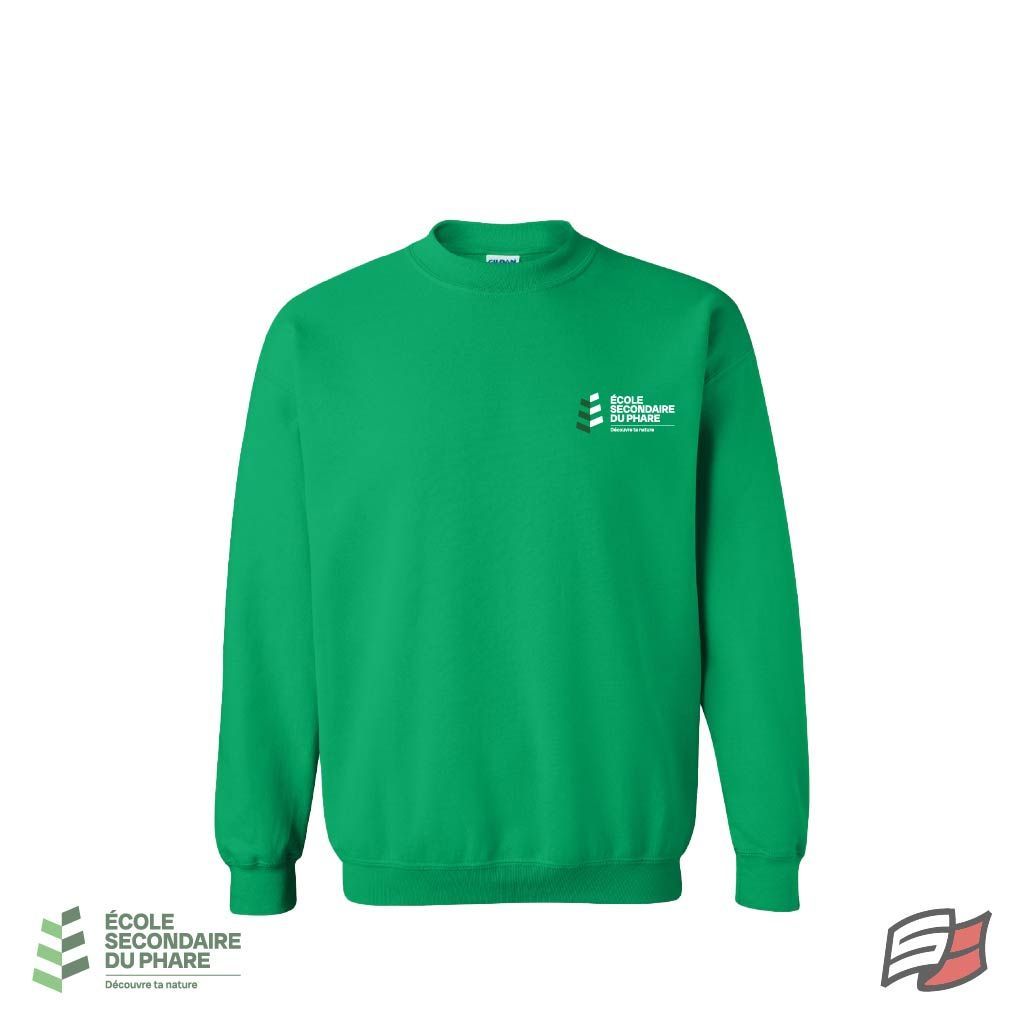 Molleton à col rond adulte