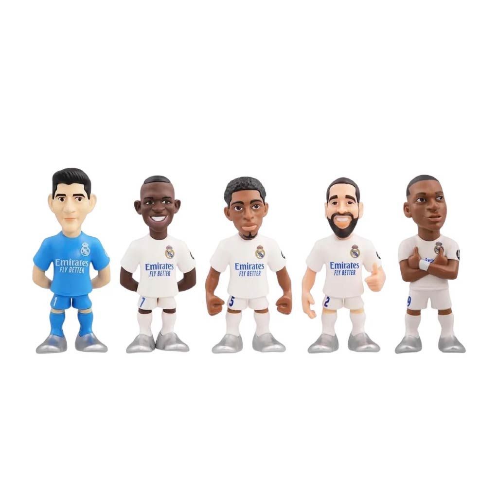 Figurines real madrid (pqt de 5)
