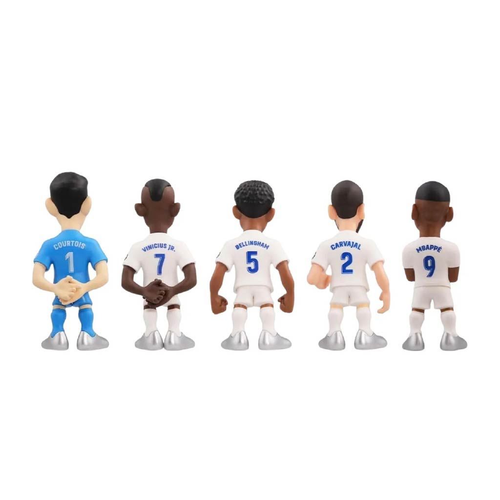 Figurines real madrid (pqt de 5)