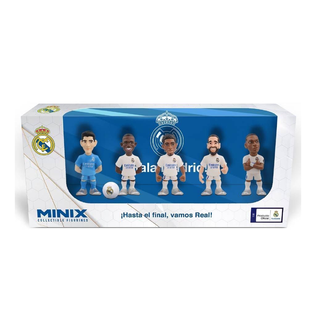 Figurines real madrid (pqt de 5)