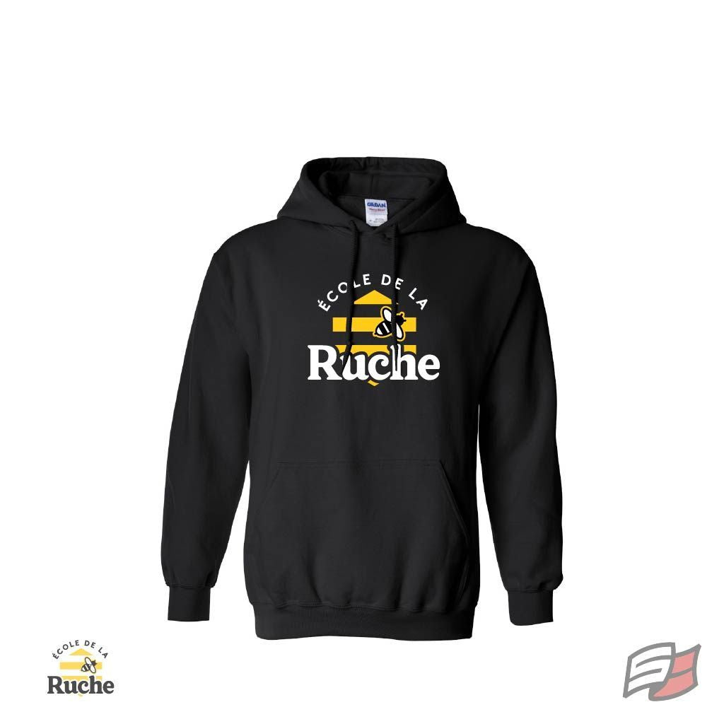 Gilet à capuchon la ruche adulte