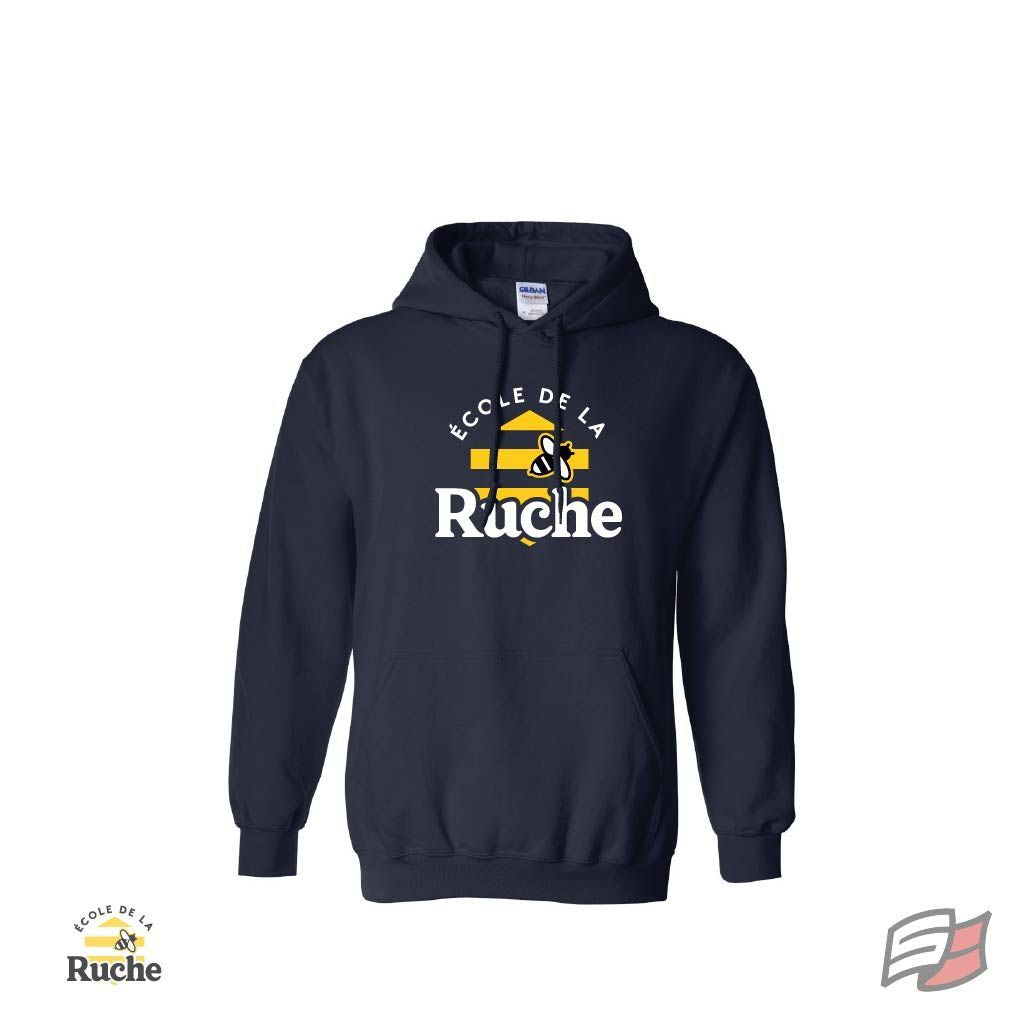 Gilet à capuchon la ruche adulte