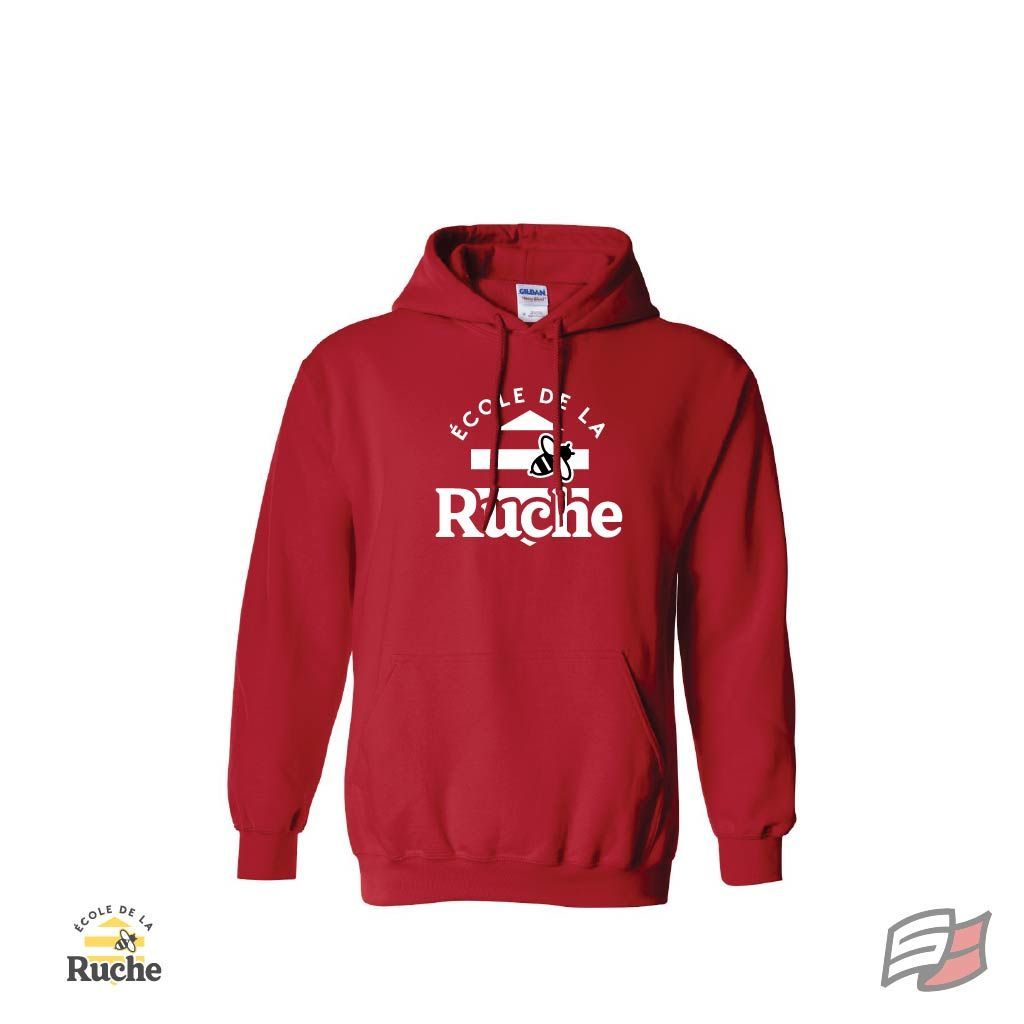 Gilet à capuchon la ruche adulte