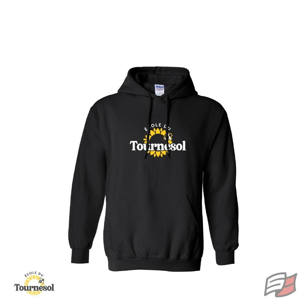 Gilet à capuchon du tournesol adulte