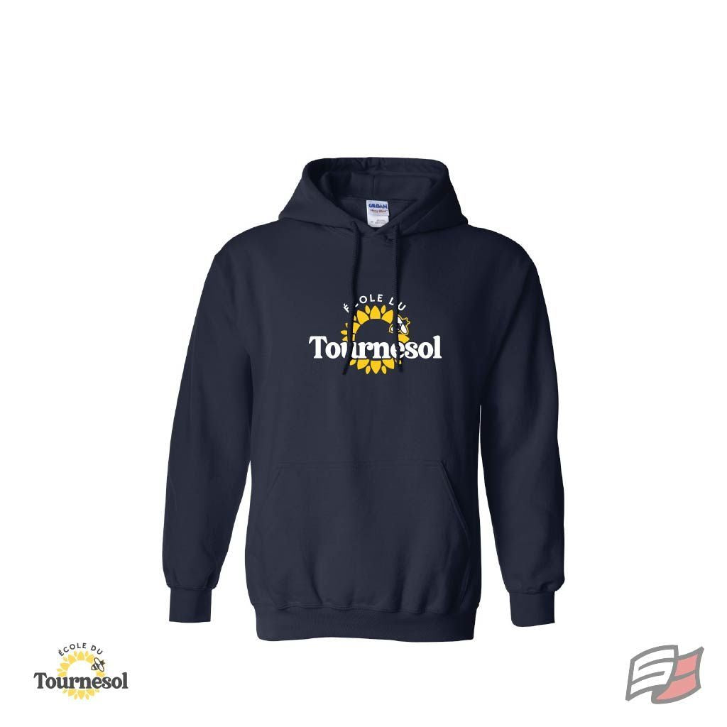 Gilet à capuchon du tournesol adulte