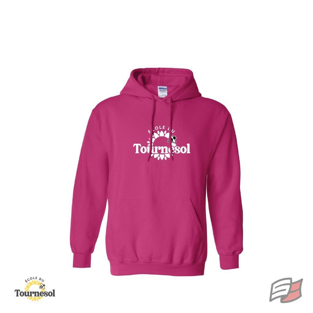 Gilet à capuchon du tournesol adulte