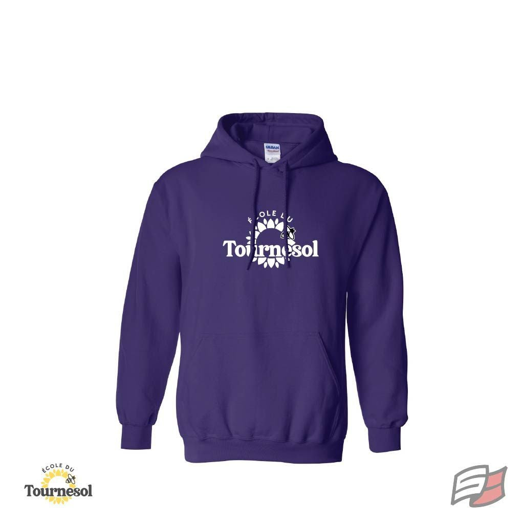 Gilet à capuchon du tournesol adulte