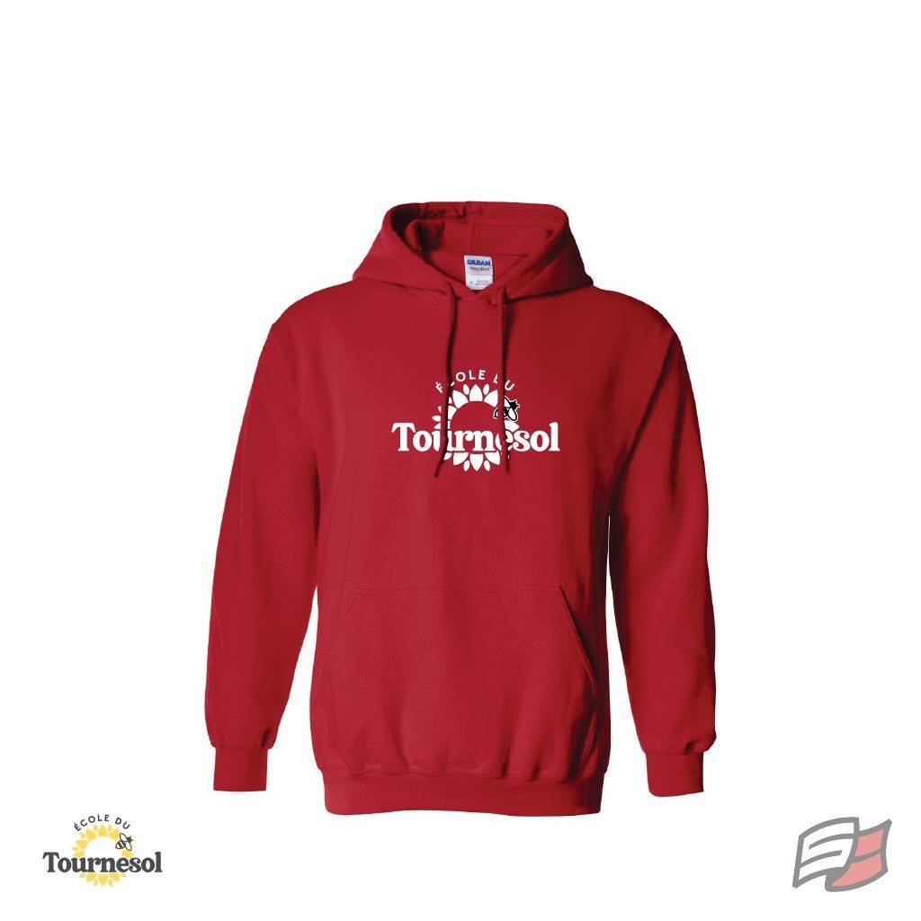 Gilet à capuchon du tournesol adulte