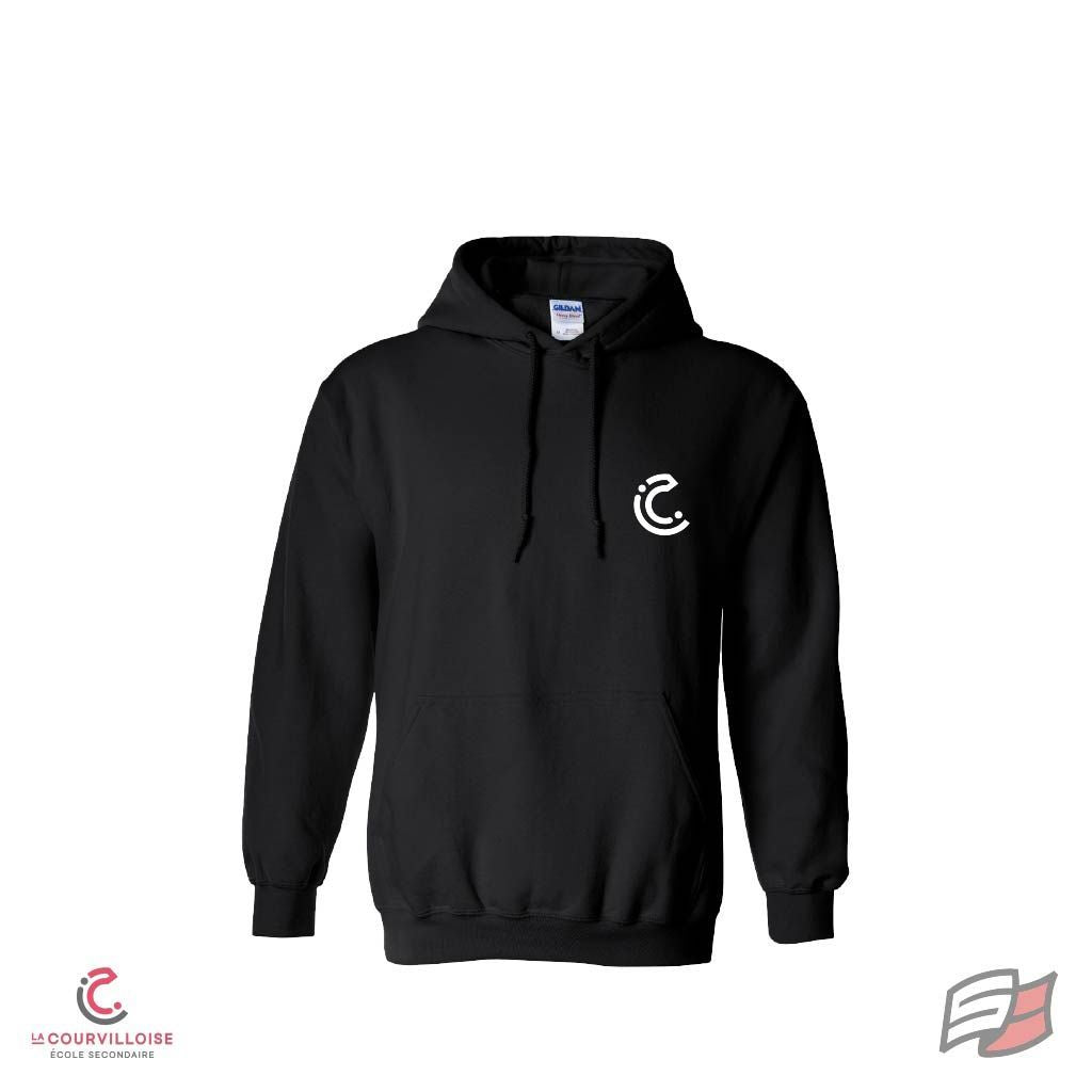 Hoody gildan adulte - courvilloise