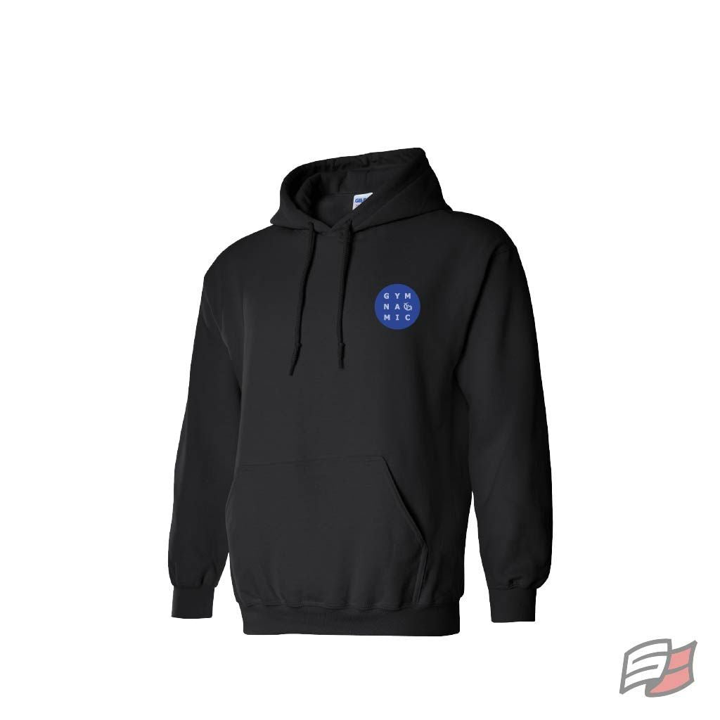 Gildan hooded sweatshirt black