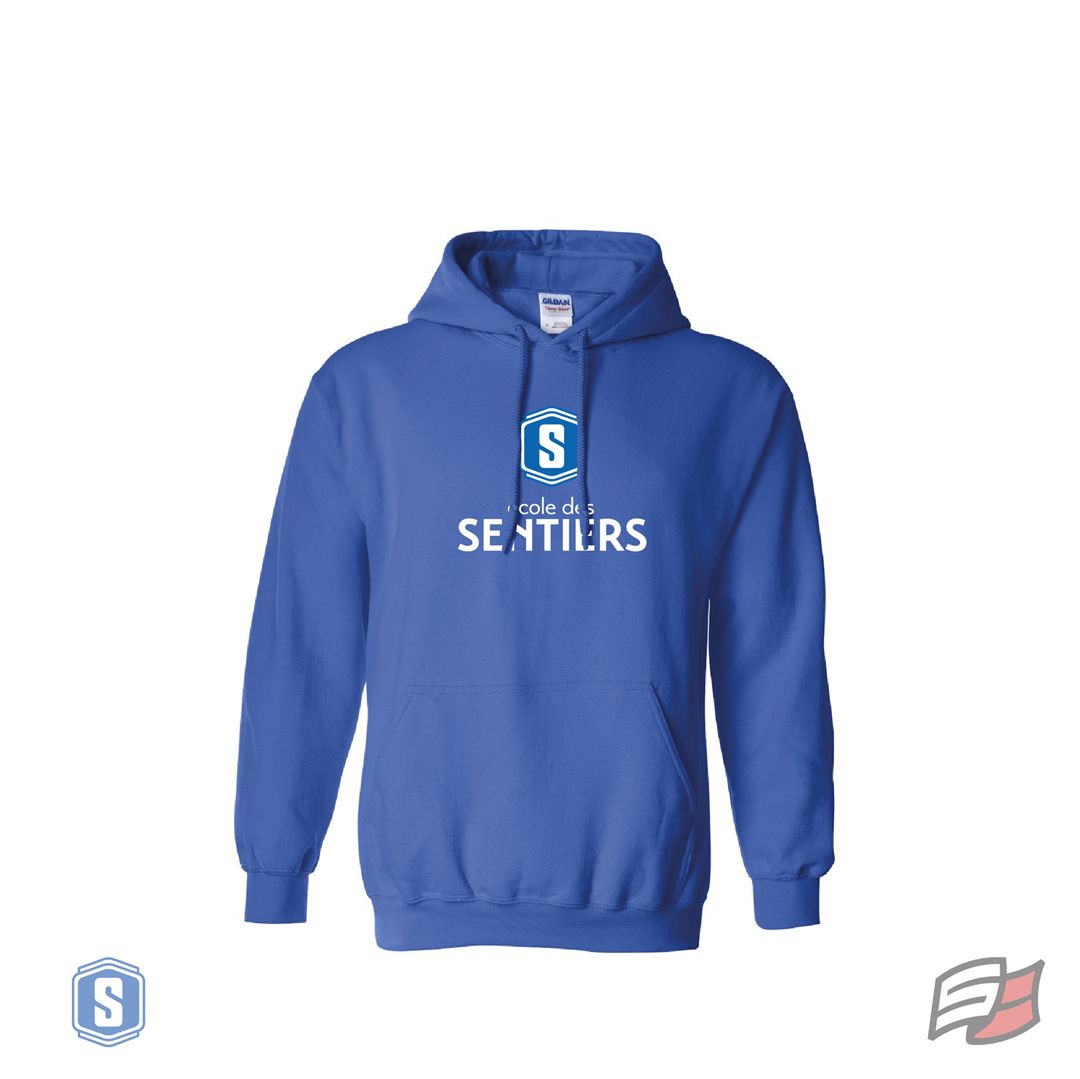 Gilet à capuchon gildan adulte