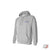 GILDAN GILET À CAPUCHON GRIS SPORT