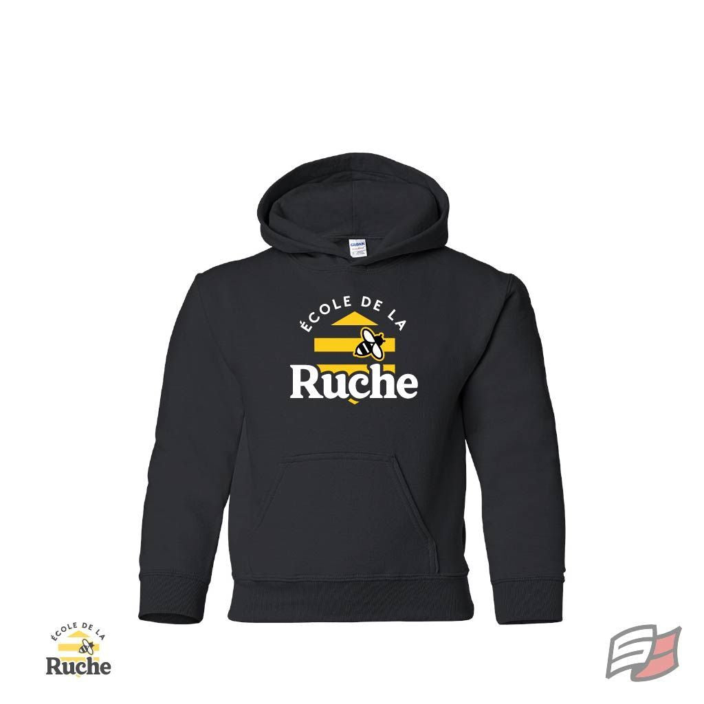 Gilet à capuchon la ruche junior