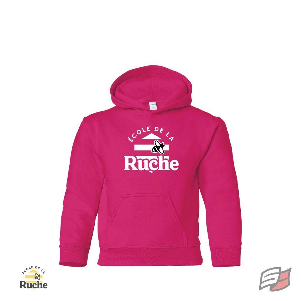 Gilet à capuchon la ruche junior