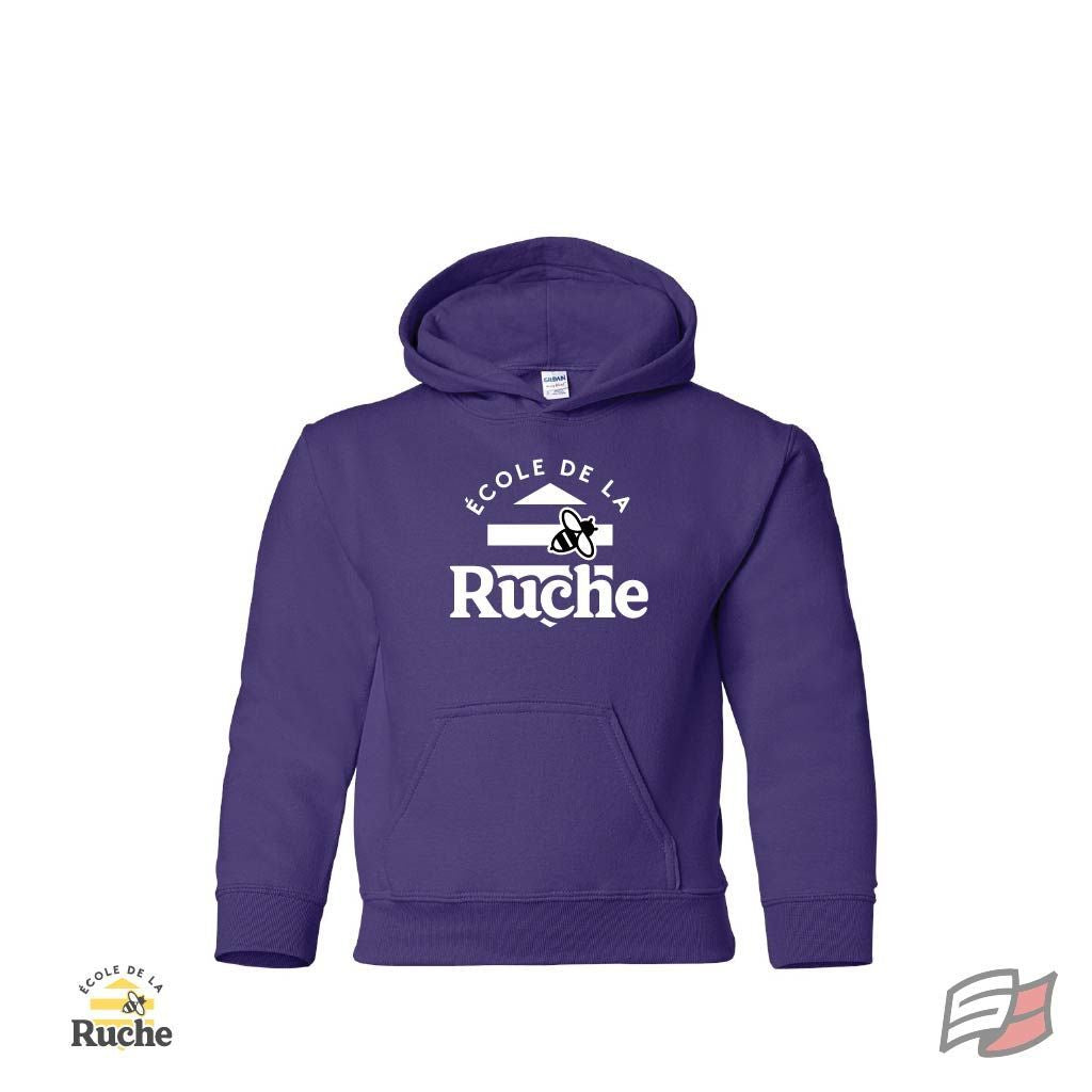 Gilet à capuchon la ruche junior