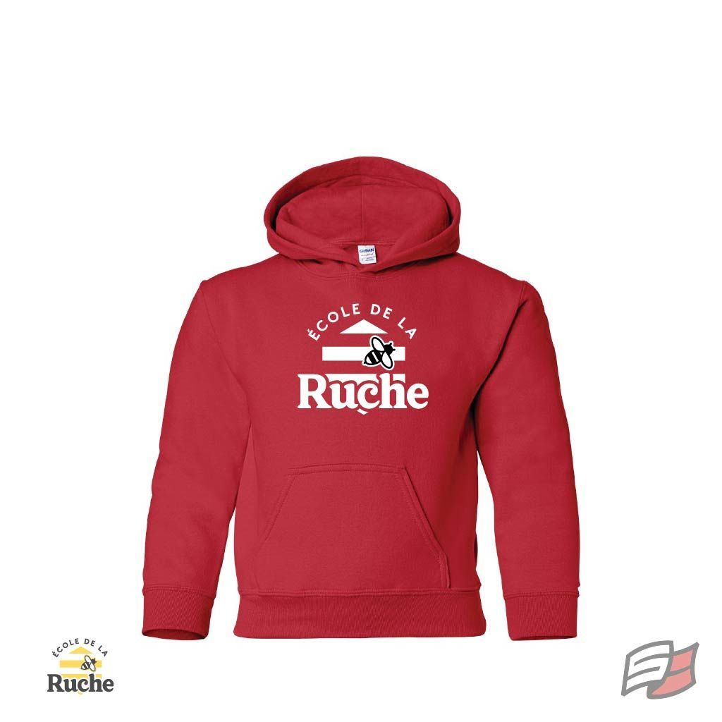 Gilet à capuchon la ruche junior